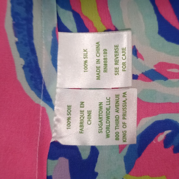 🦄VERY HTF Lilly Pulitzer🦄 - Kimi Silk Dress - Picture 11 of 15